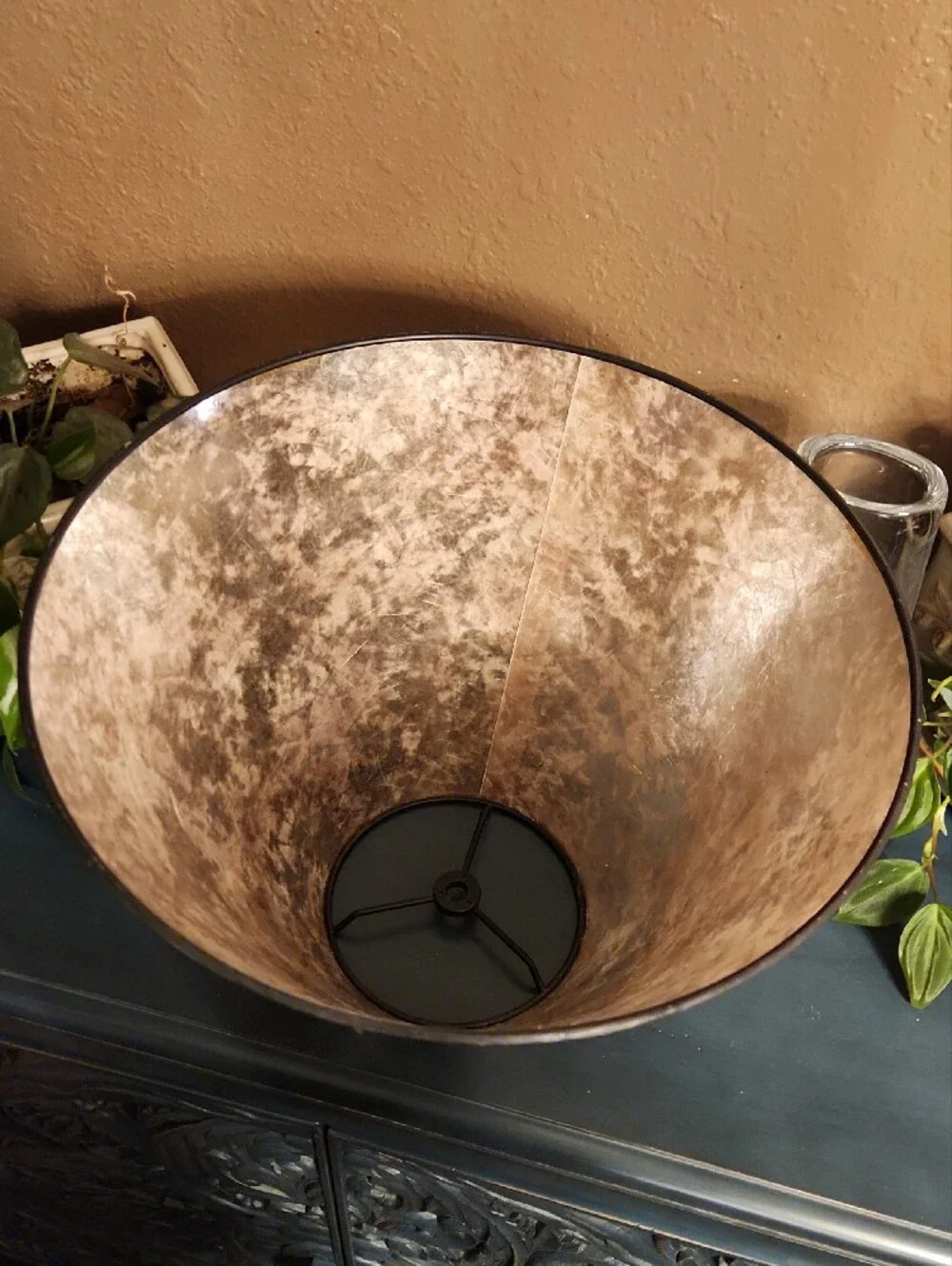 Mica Lamp Shade, Medium Size, EUC